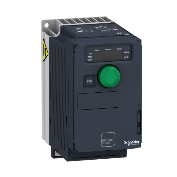 Schneider ATV320U04M2C | Variable speed drive, ATV320, 0.37 kW, 200…240 V, 1 phase, compact