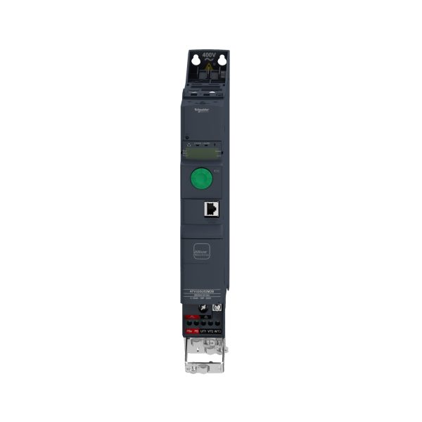 Schneider ATV320U06N4B | Variable speed drive, ATV320, 0.55 kW, 380…500 V, 3 phases, book