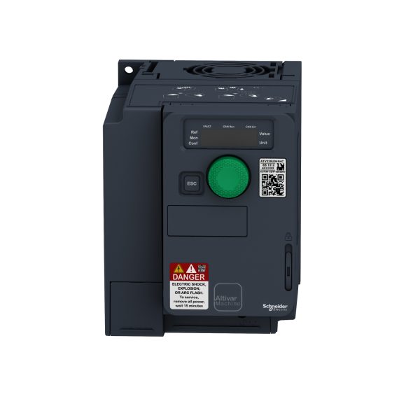 Schneider ATV320U06N4C | Variable speed drive, ATV320, 0.55 kW, 380…500 V, 3 phases, compact - Image 3