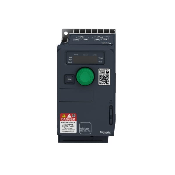 Schneider ATV320U07M2C ATV | Variable speed drive, ATV320, 0.75 kW, 200…240 V, 1 phase, compact - Image 3
