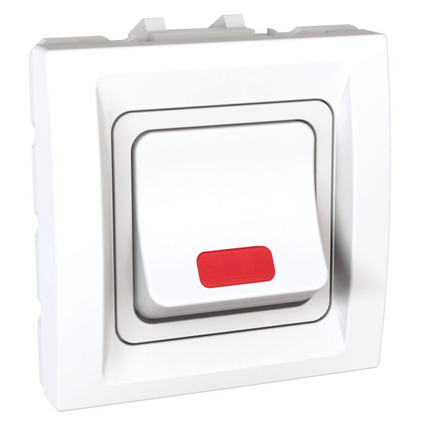 Schneider MGU3.232.18S | Unica - rocker switch - 1-way - 32 A 250 VAC - 2 m - white