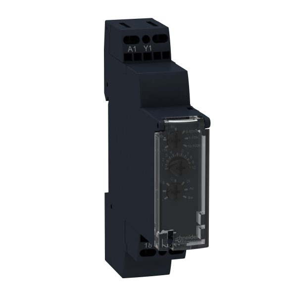 Schneider RE17LMBM | Time delay relay 10 functions - 1 s..100 h - 24..240 V - solid state output