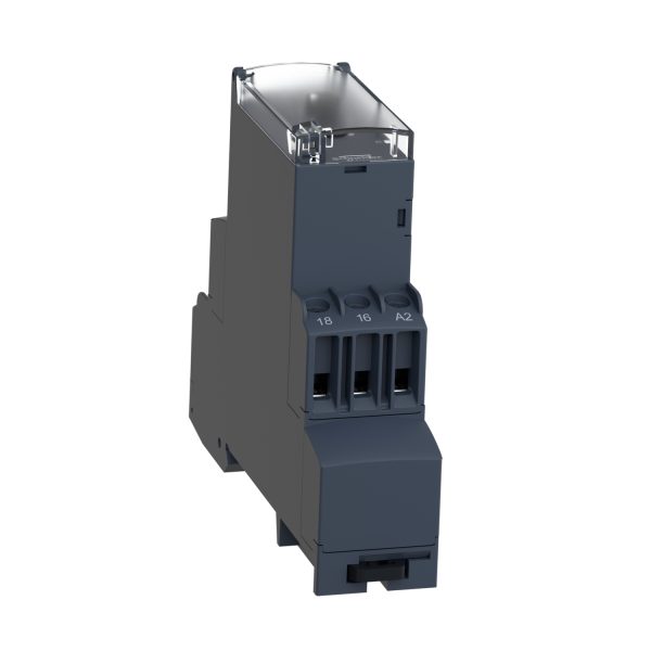 Schneider RE22R1MKMR | Modular timing relay, 5 A, 0.05 s…300 s, 1 CO, delay on and pulse on de-energization, 24...240 V AC/DC - Image 2