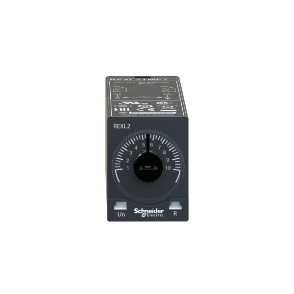 Schneider REXL2TMP7 Relay | On-delay timing relay - 0.1 s..100 h - 230 V AC - 2 OC - Image 7