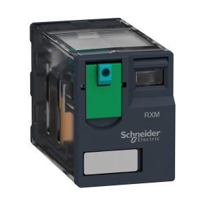 Schneider RXM2AB1BD | Miniature plug-in relay, 12 A, 2 CO, 24 V DC