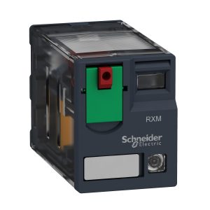 Schneider RXM2AB2P7 | Miniature plug-in relay, 12 A, 2 CO, LED, 230 V AC