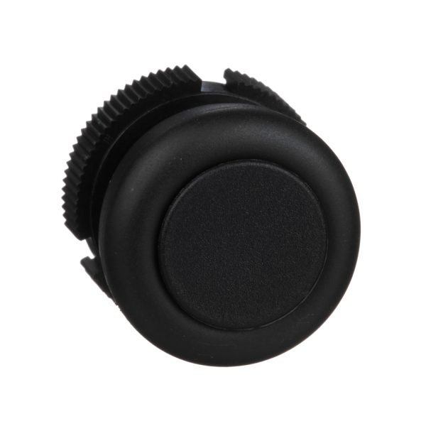 XACA9412 | Harmony, round head for push button, spring return, black, booted