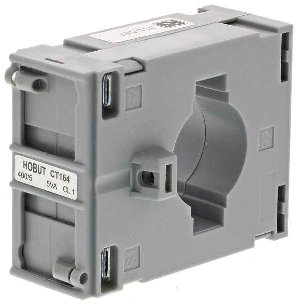 C.T 164- 400/5 | 165.RATIO: 400/5 VA:5CLASS:1 .TYPE:164-5-F5 FEET-DIN CLP